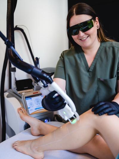 Laser-Haarentfernung in unserer medizinischen Praxis in Ludwigsburg
